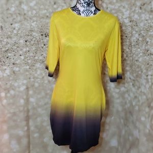 Two toned colored dress